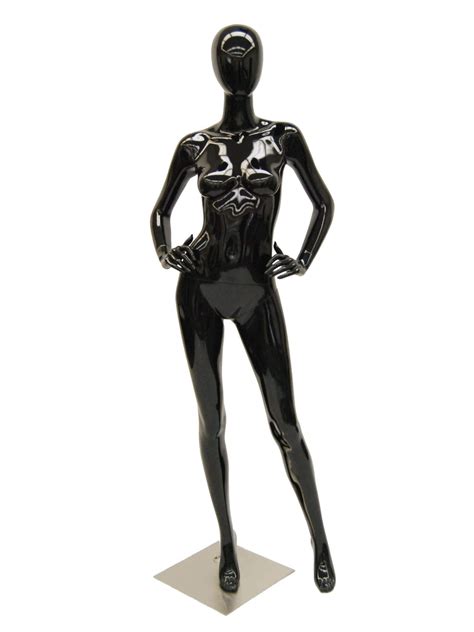 female mannequin black|black mannequin full body.